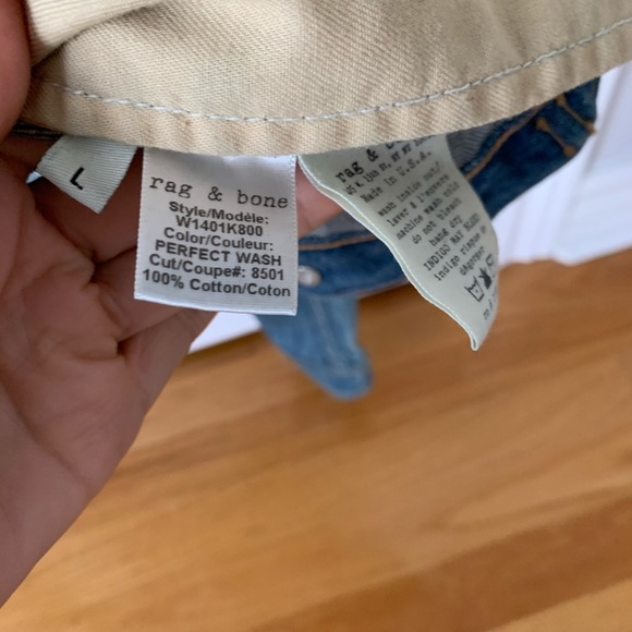 Rag and Bone Denim Jacket - Picture 7 of 7